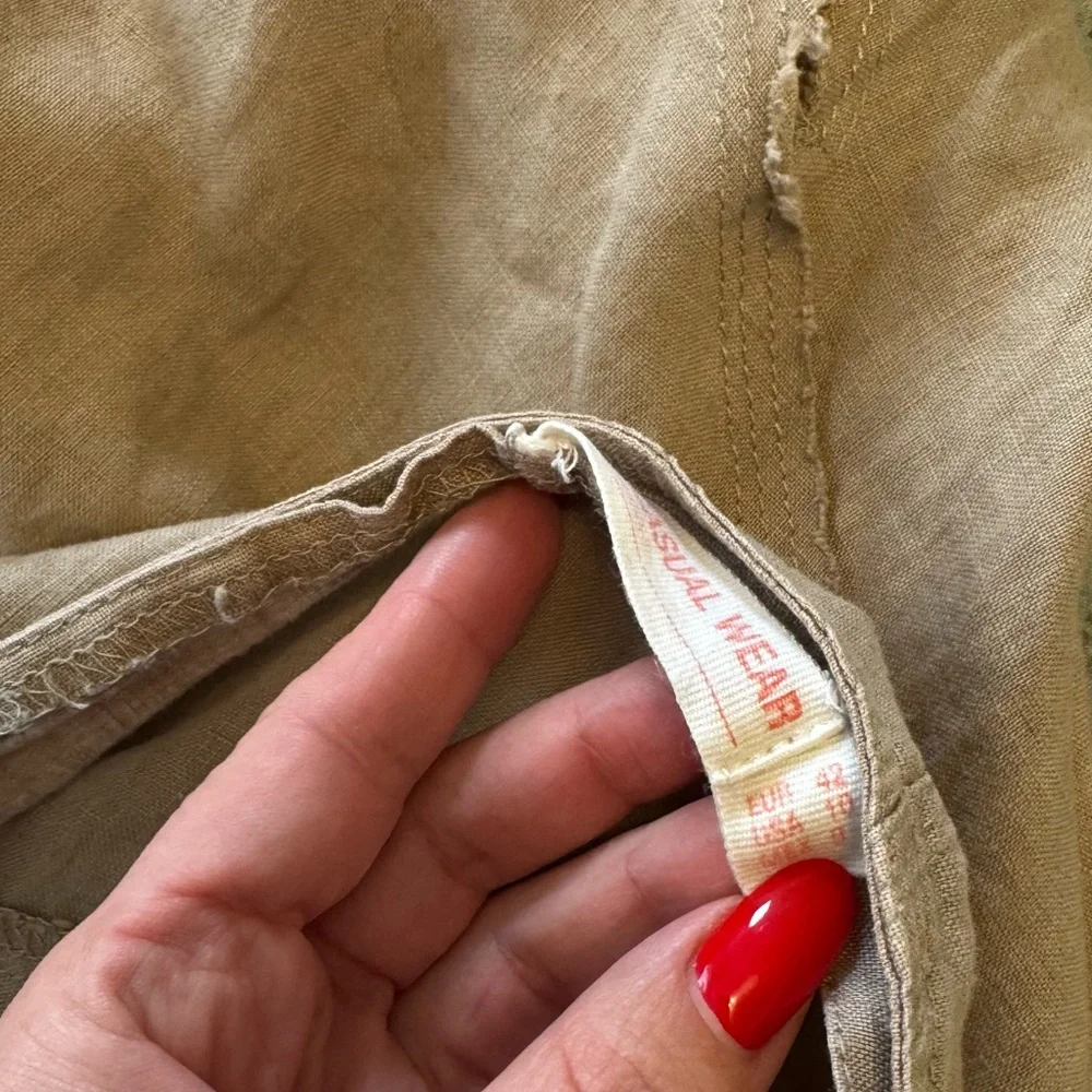 Mango Asymmetrical Tan Skirt - Picture 3 of 8